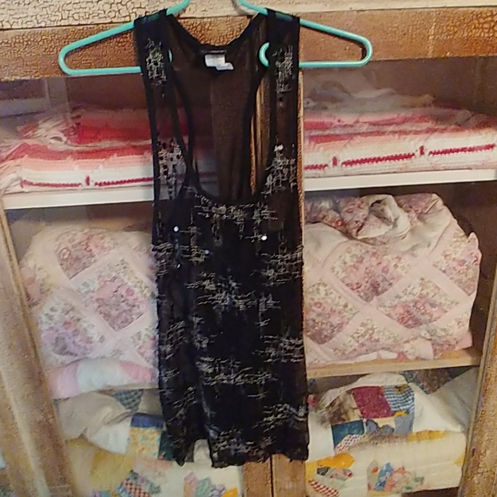 Sheer Shimmer Top